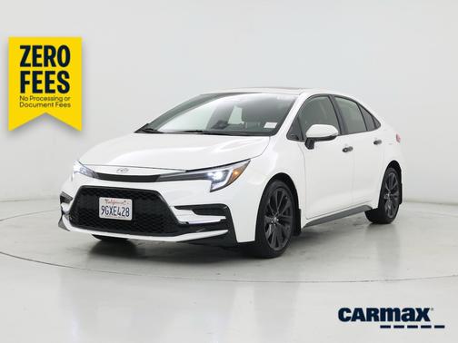 White 2023 Toyota Corolla SE