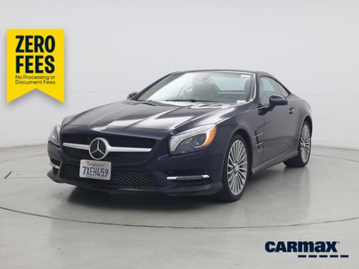 Blue 2015 Mercedes-Benz SL-Class