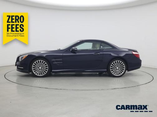 Blue 2015 Mercedes-Benz SL-Class