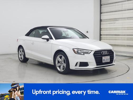 White 2018 Audi A3 Premium