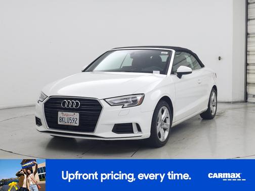 White 2018 Audi A3 Premium