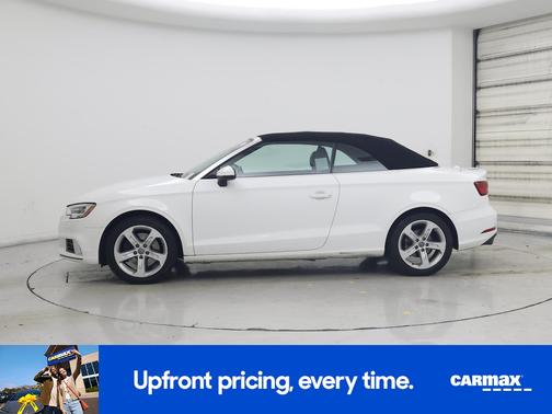 White 2018 Audi A3 Premium