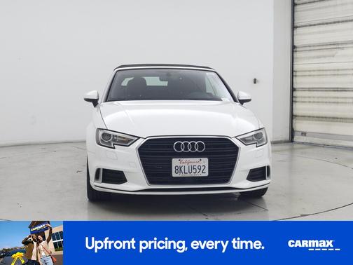 White 2018 Audi A3 Premium