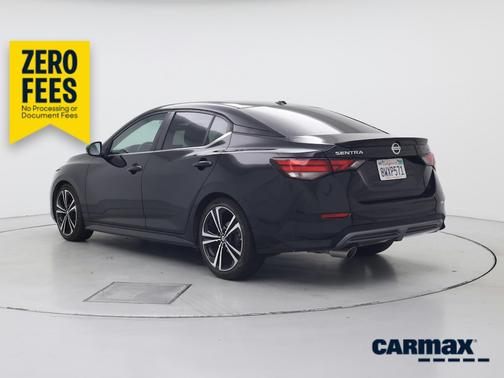 Black 2021 Nissan Sentra SR