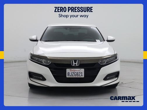 White 2018 Honda Accord Sport