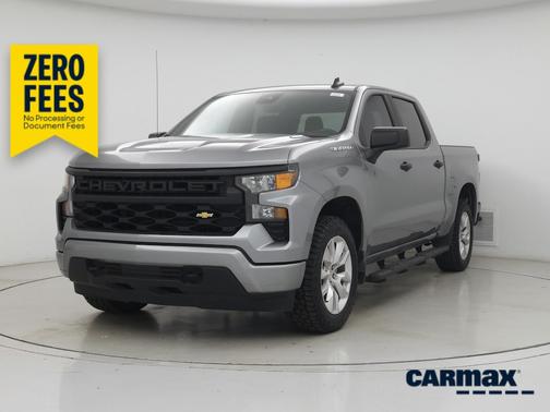 Gray 2025 Chevrolet Silverado 1500 Custom