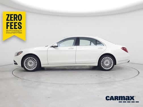 White 2020 Mercedes-Benz S-Class