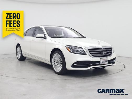 White 2020 Mercedes-Benz S-Class
