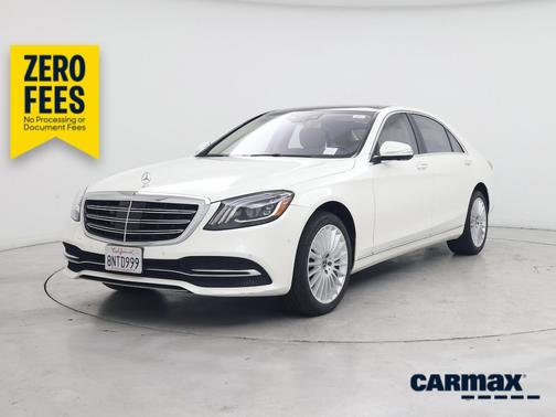 White 2020 Mercedes-Benz S-Class