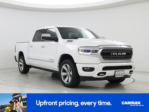 White 2019 RAM 1500 Limited