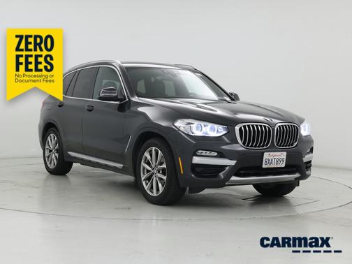 Black 2019 BMW X3 sDrive30i