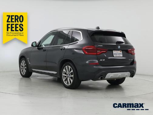 Black 2019 BMW X3 sDrive30i