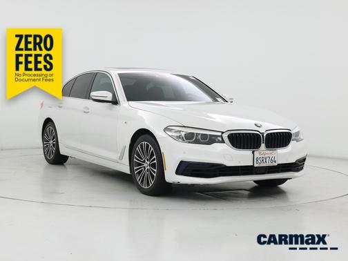 White 2020 BMW 530e iPerformance