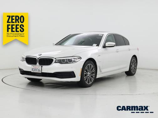White 2020 BMW 530e iPerformance
