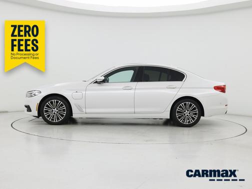 White 2020 BMW 530e iPerformance