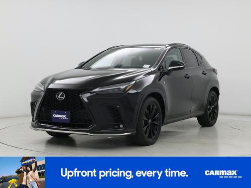 Black 2025 Lexus NX 450h+ F-SPORT Handling