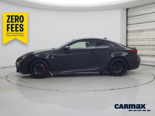 Black 2018 Lexus RC 350 F-Sport