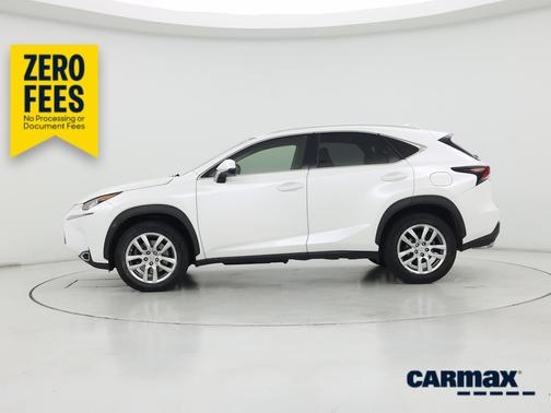 White 2015 Lexus NX 200t