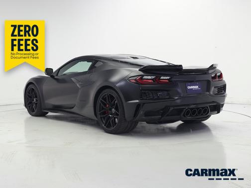 Black 2025 Chevrolet Corvette Z06 3LZ