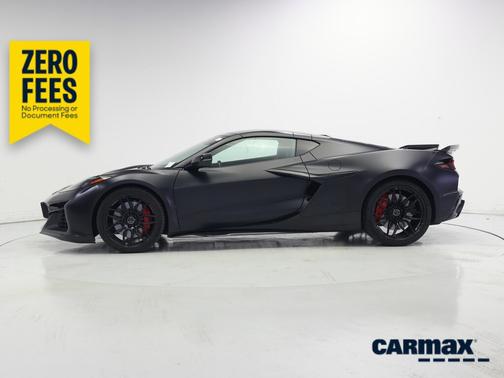 Black 2025 Chevrolet Corvette Z06 3LZ