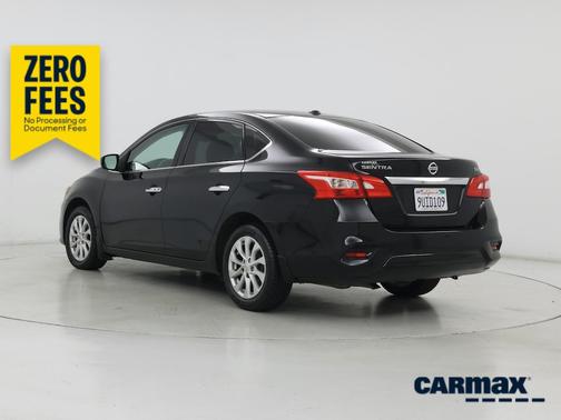 Black 2018 Nissan Sentra SV
