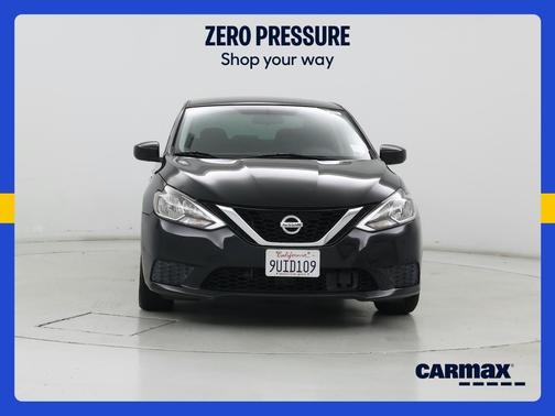 Black 2018 Nissan Sentra SV