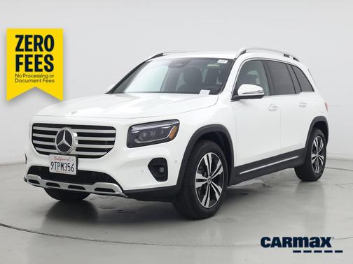 White 2025 Mercedes-Benz GLB 250