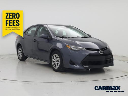 Blue 2018 Toyota Corolla LE