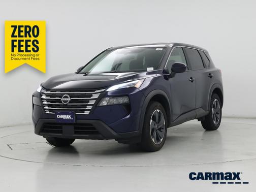 Blue 2025 Nissan Rogue SV