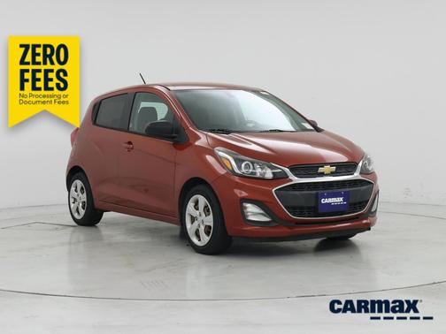 Orange 2021 Chevrolet Spark LS