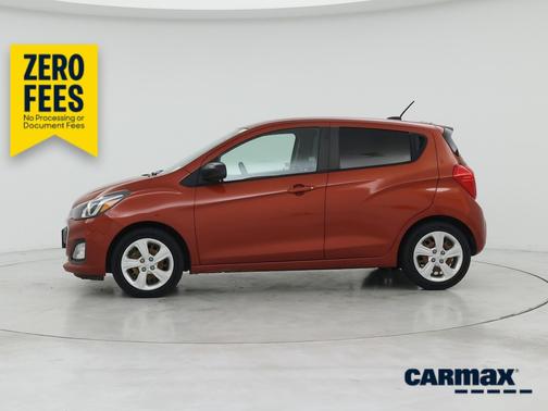 Orange 2021 Chevrolet Spark LS