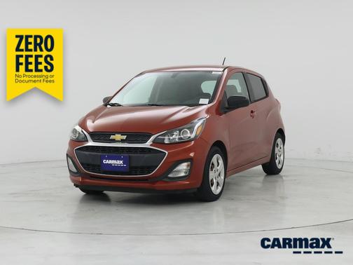 Orange 2021 Chevrolet Spark LS