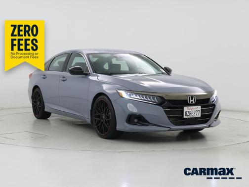Gray 2022 Honda Accord Sport