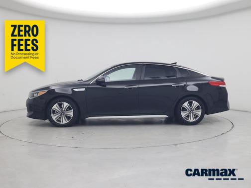 Black 2017 Kia Optima Hybrid EX