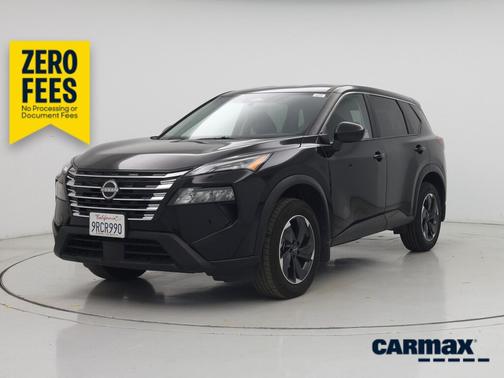 Black 2025 Nissan Rogue SV