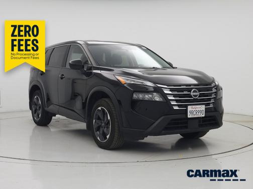 Black 2025 Nissan Rogue SV