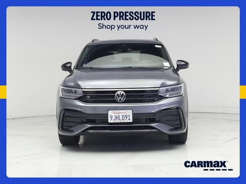 Gray 2024 Volkswagen Tiguan SE R-Line Black