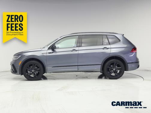 Gray 2024 Volkswagen Tiguan SE R-Line Black