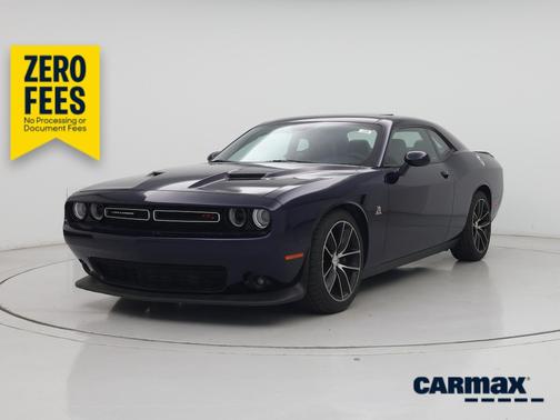 Blue 2016 Dodge Challenger R/T Scat Pack