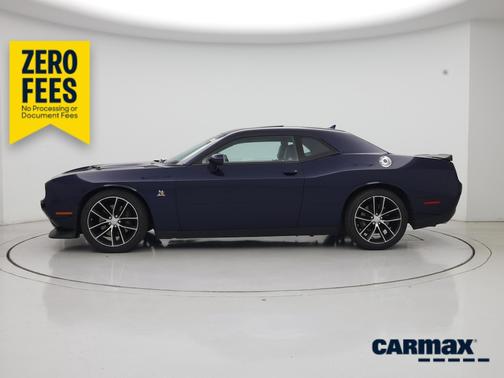Blue 2016 Dodge Challenger R/T Scat Pack