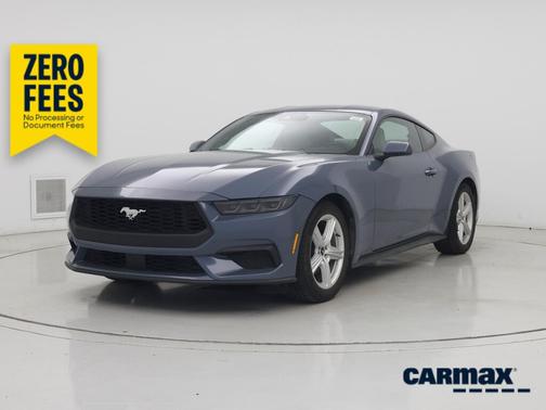 Blue 2026 Ford Mustang Ecoboost Premium
