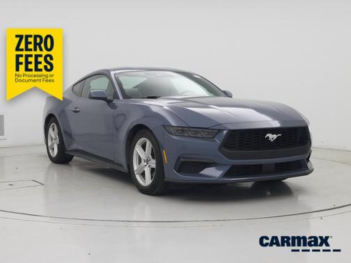 Blue 2026 Ford Mustang Ecoboost Premium
