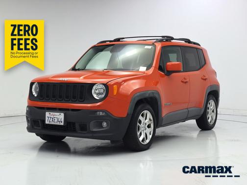 Orange 2017 Jeep Renegade Latitude