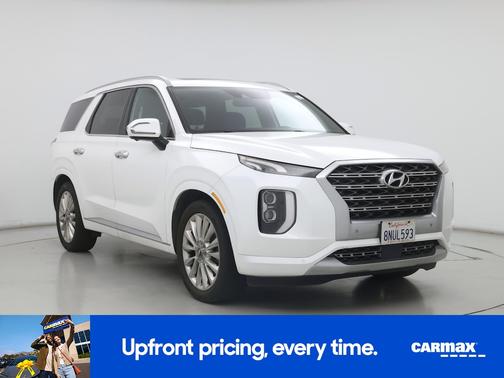 White 2020 Hyundai PALISADE Limited