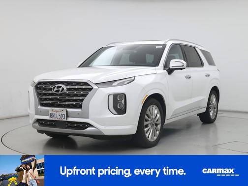 White 2020 Hyundai PALISADE Limited
