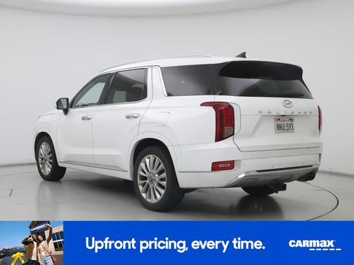White 2020 Hyundai PALISADE Limited