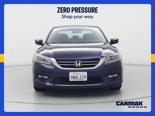 Blue 2015 Honda Accord Sport