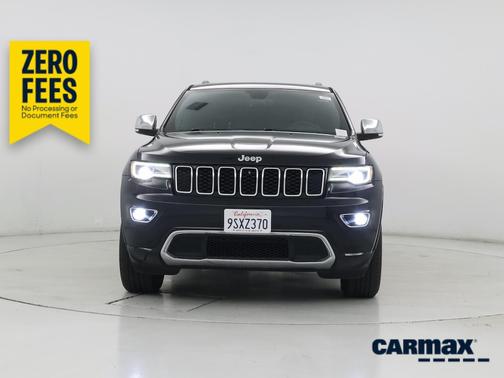Black 2018 Jeep Grand Cherokee Limited