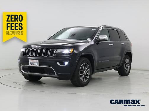 Black 2018 Jeep Grand Cherokee Limited