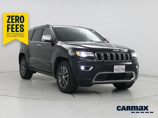 Black 2018 Jeep Grand Cherokee Limited